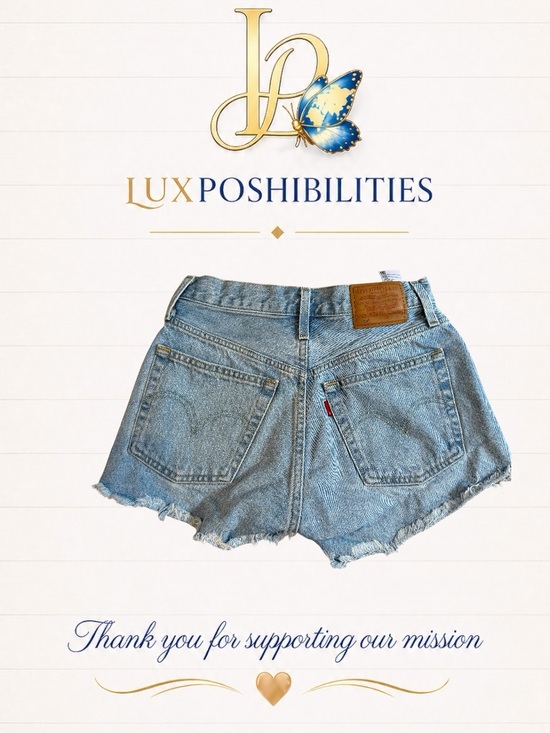 Levi's Pants - Levi's Light Blue Denim Cutoff Shorts